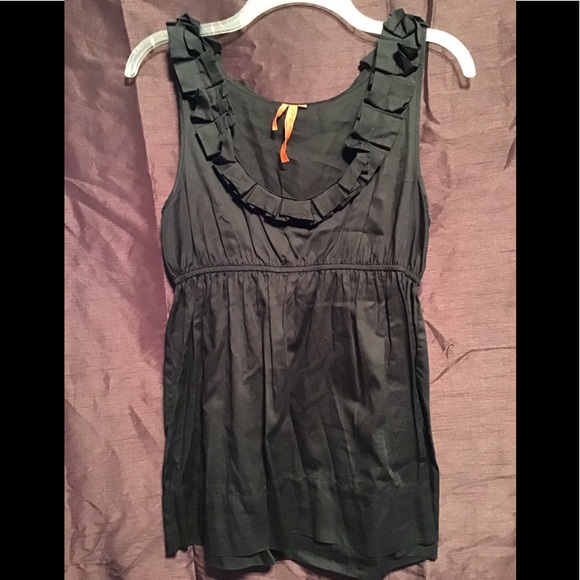 BCBG solid black top - Picture 1 of 5